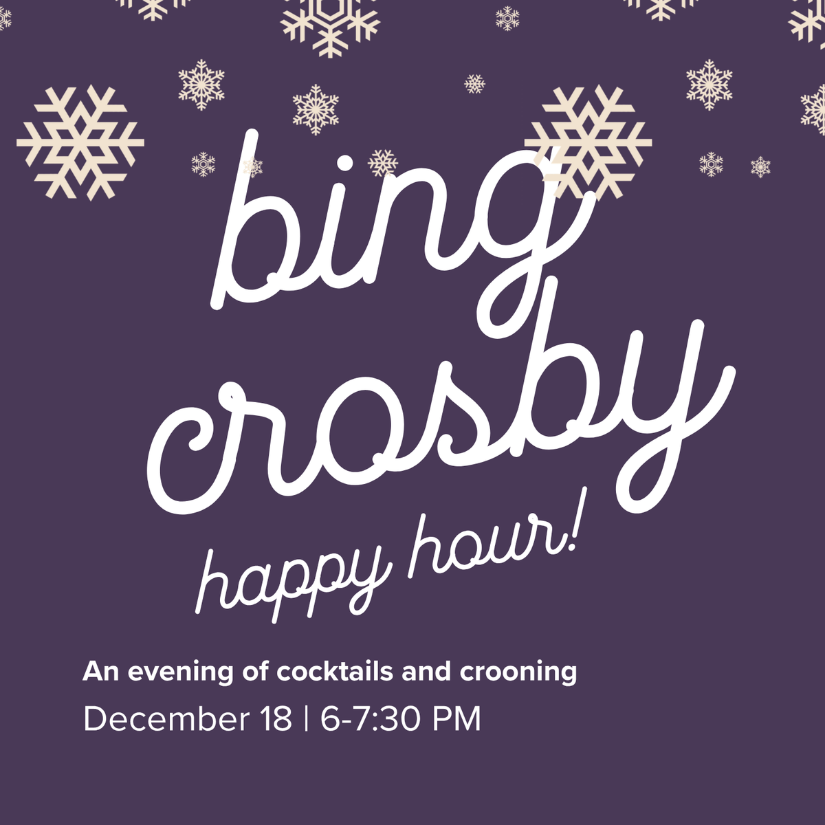 Bing Crosby Happy Hour | December 18