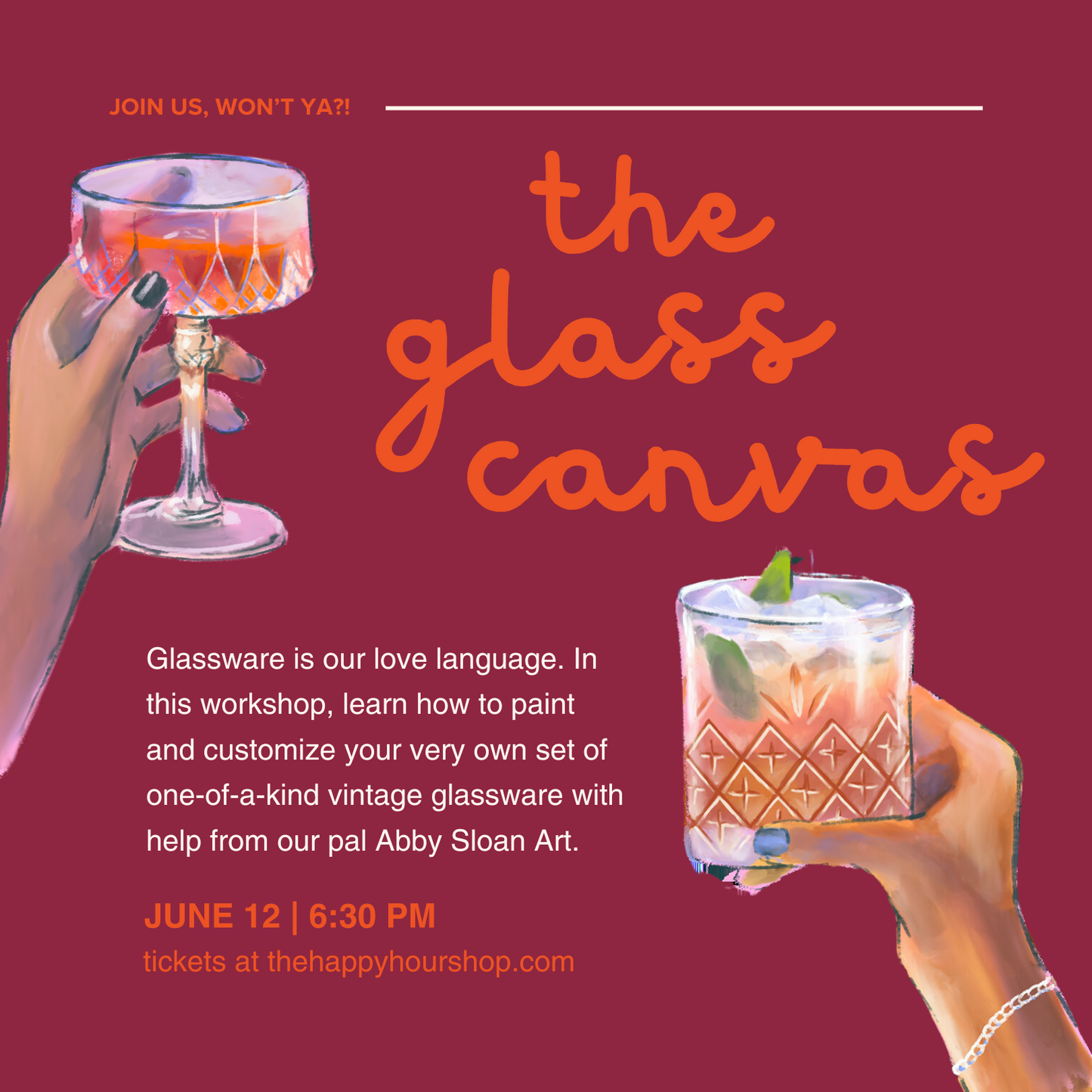 The Glass Canvas (June 12th)