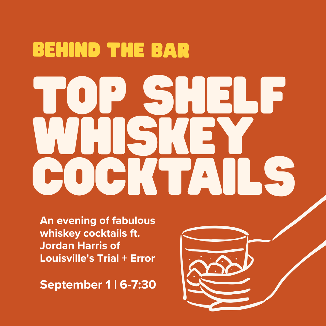 Top Shelf Whiskey Cocktails | September 1