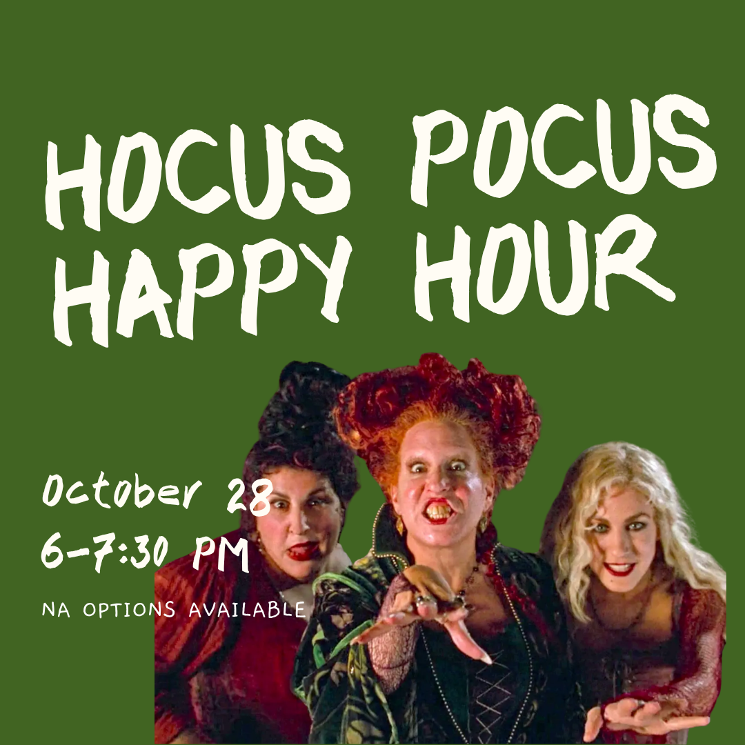 Hocus Pocus Happy Hour | October 28