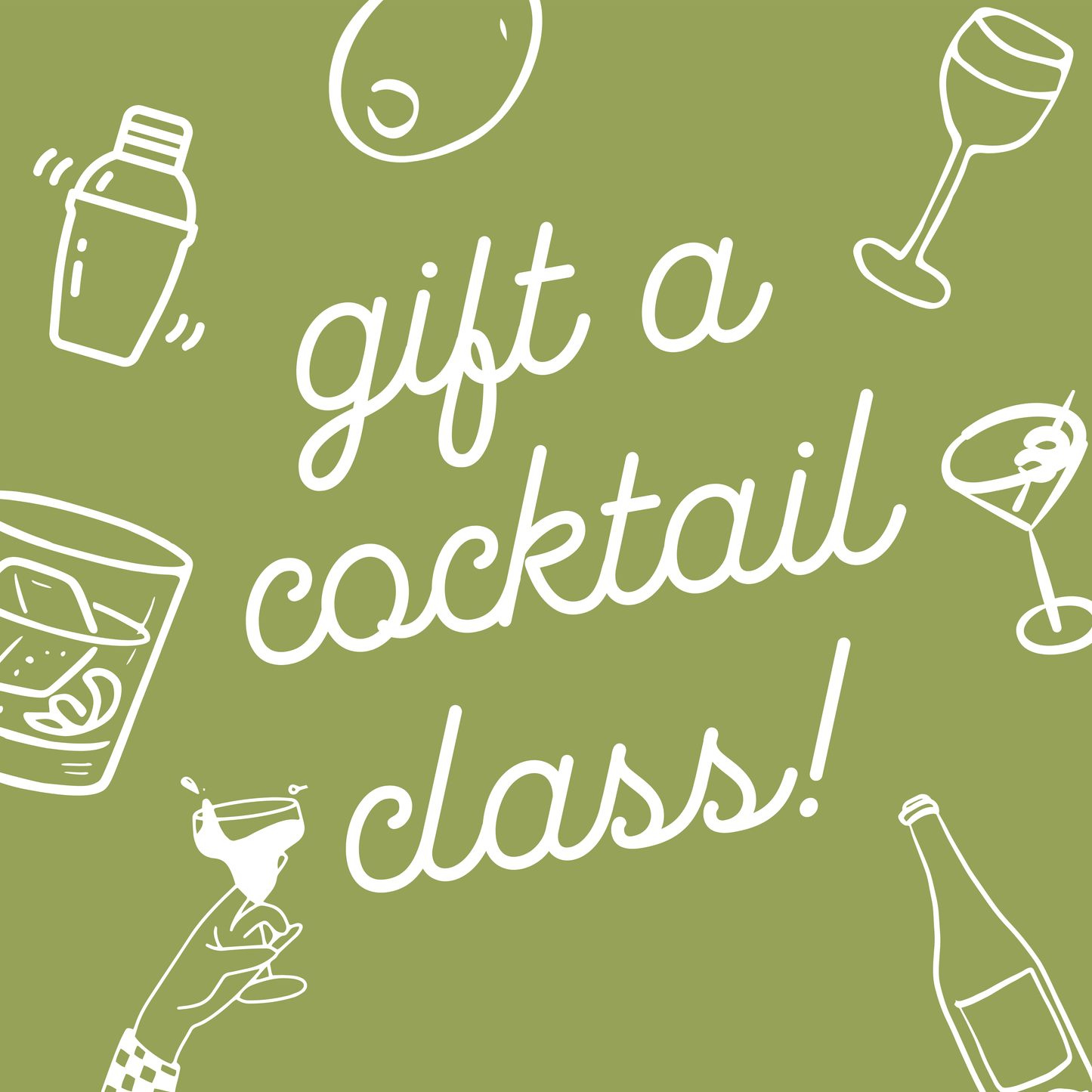 Cocktail Class Gift Card