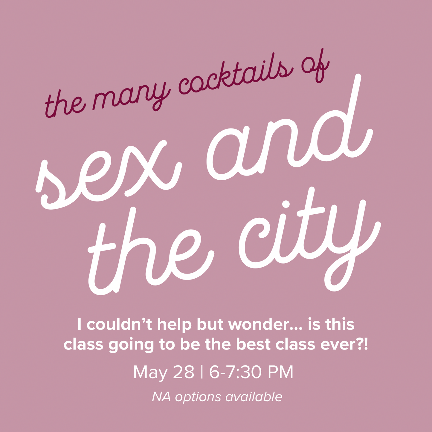 Sex and the City! | May 28