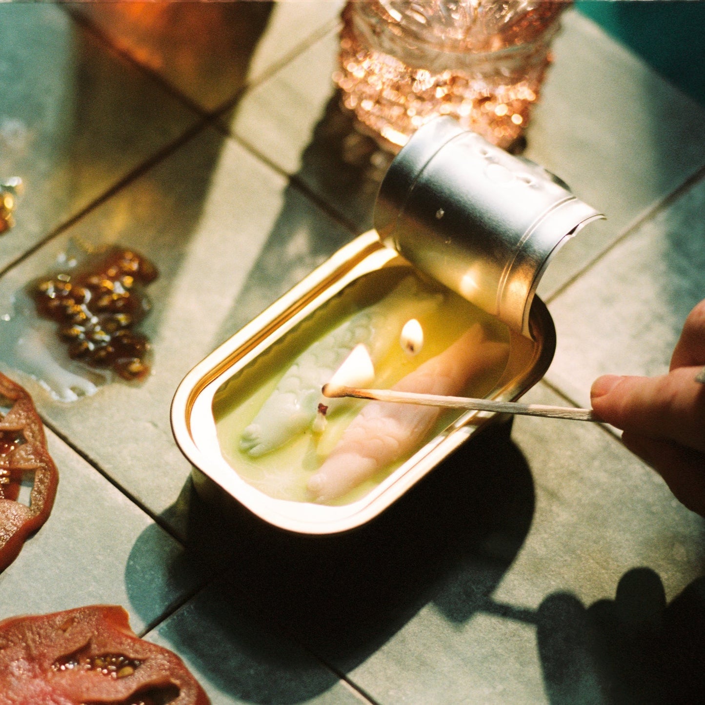 Sea Salt & Olive Oil Tinned Fish Candle