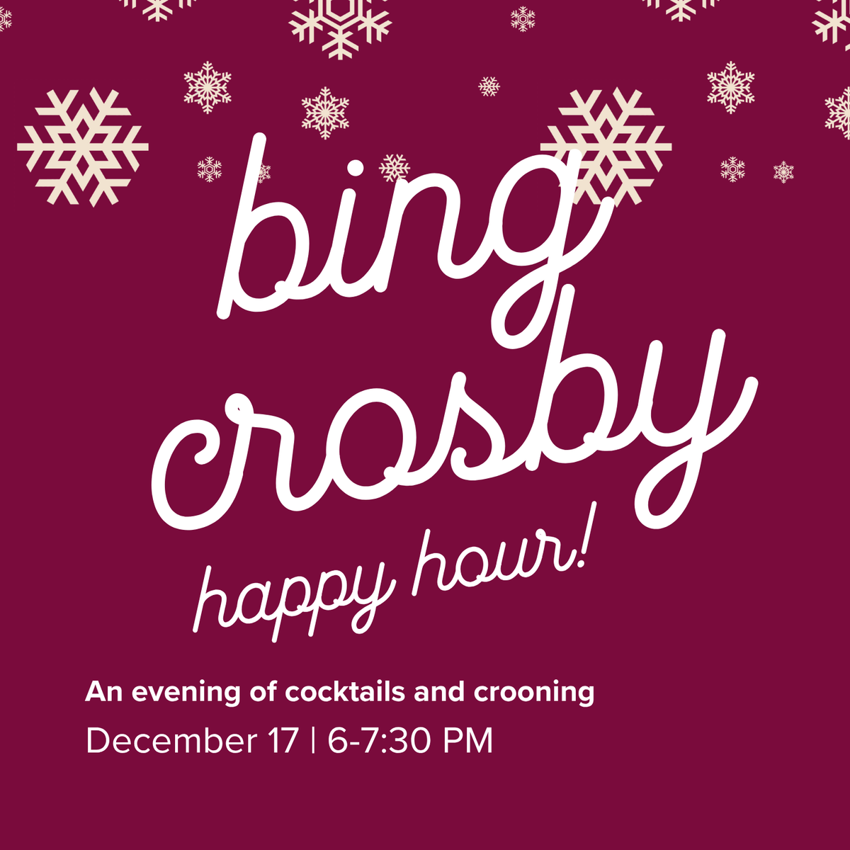 Bing Crosby Happy Hour | December 17