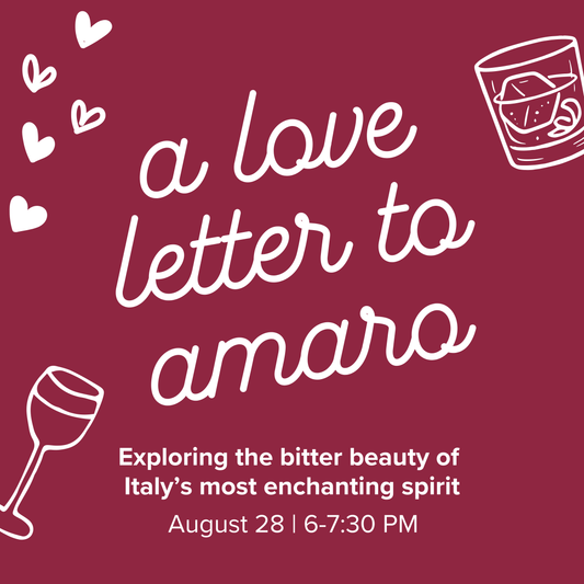 A Love Letter to Amaro | August 28