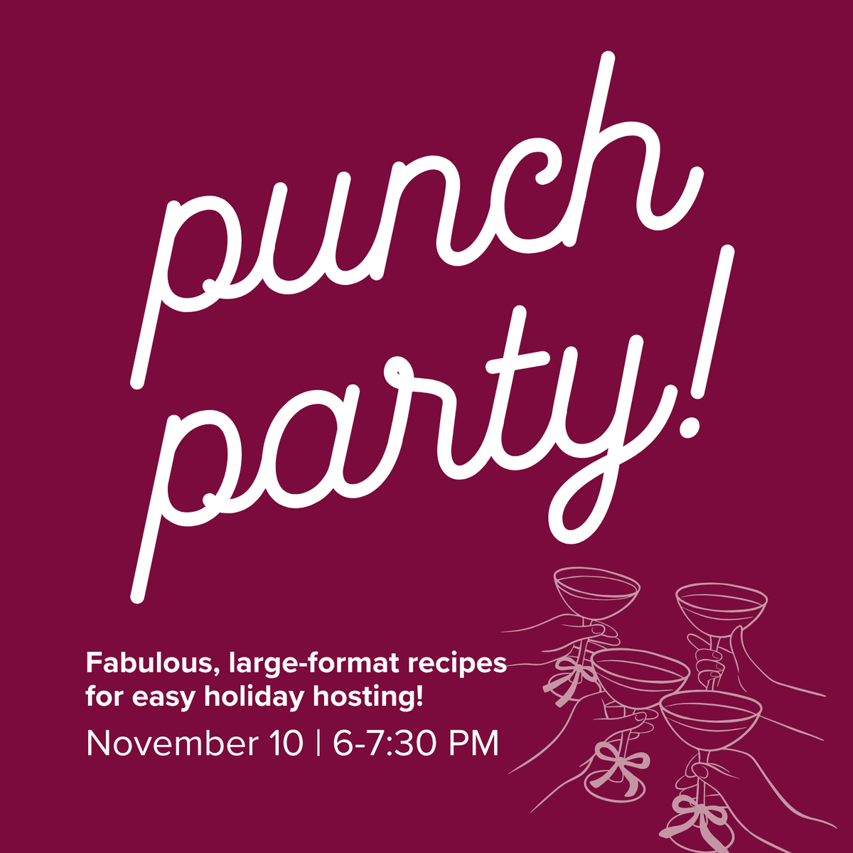 Punch Party! | November 10