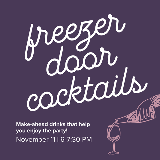 Freezer Door Cocktails | November 11