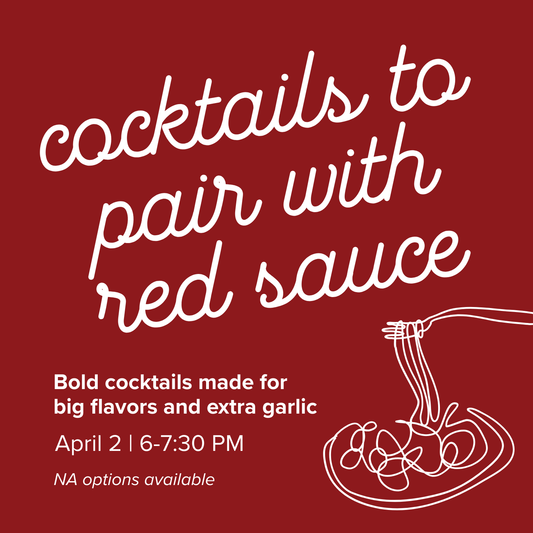 Cocktails to Pair with Red Sauce | April 2