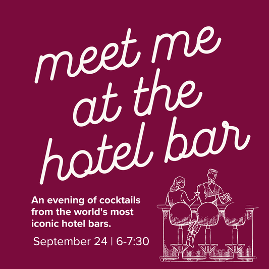 Meet Me at the Hotel Bar | September 24