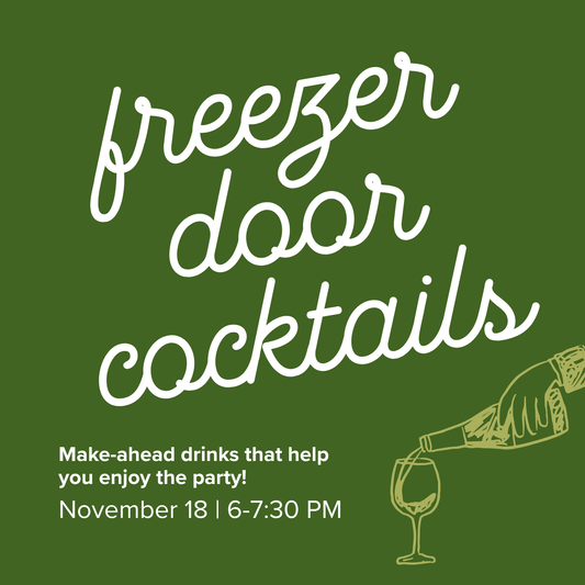 Freezer Door Cocktails | November 18