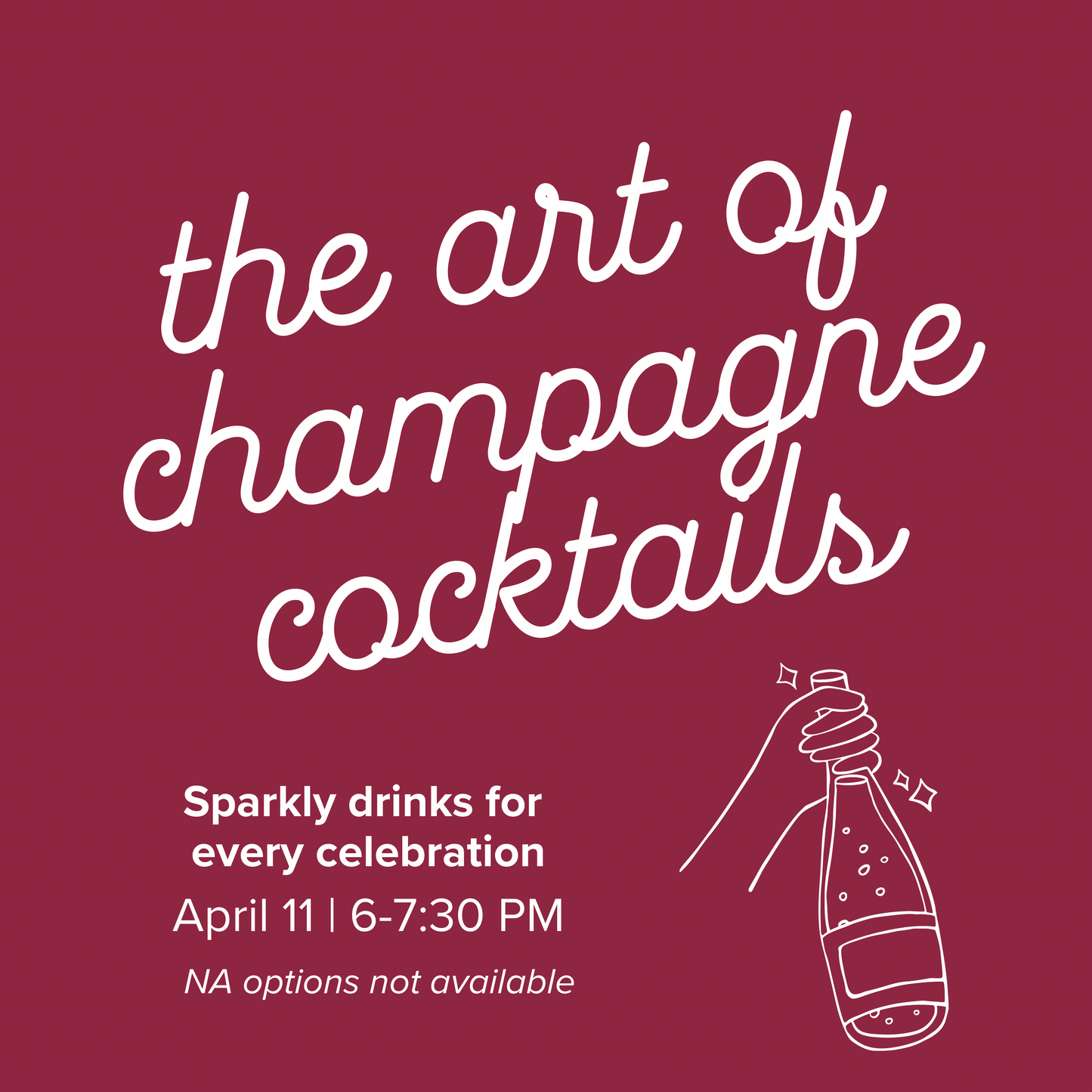 The Art of Champagne Cocktails | April 11
