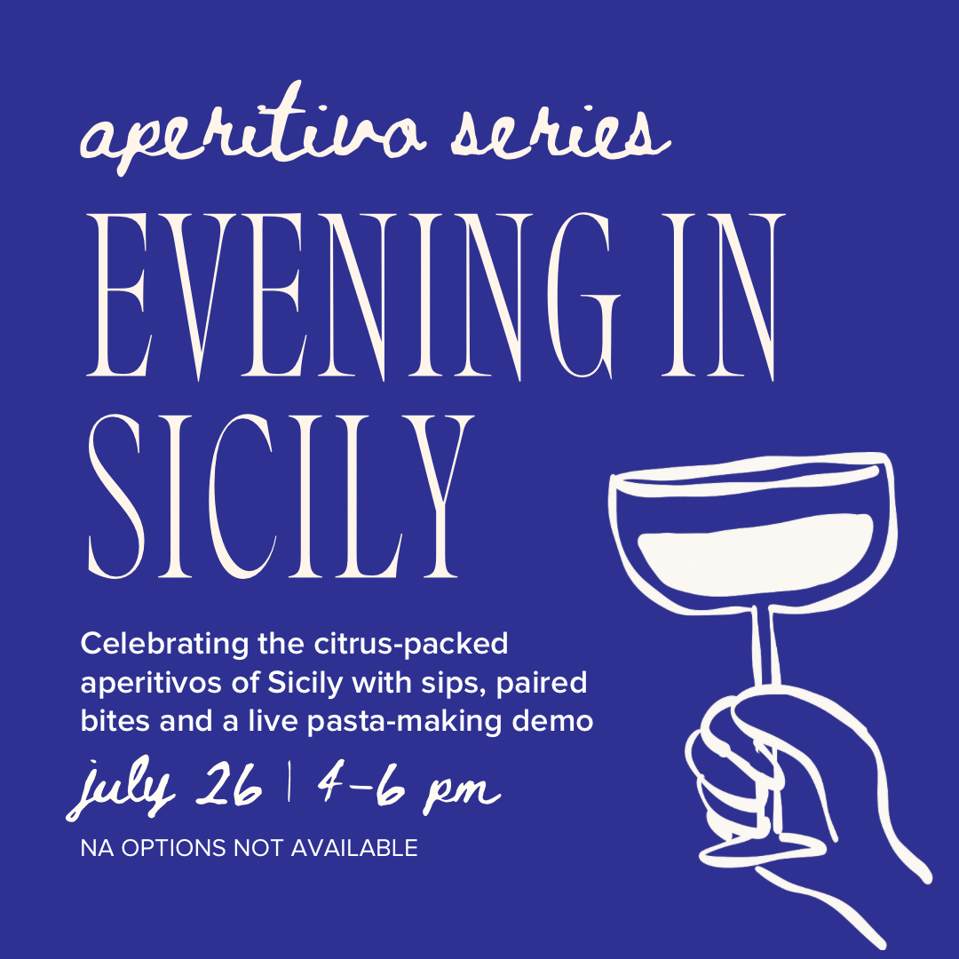 Aperitivo Series: Sicily | July 26