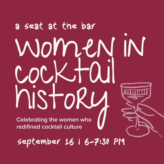 Women in Cocktail History | September 16