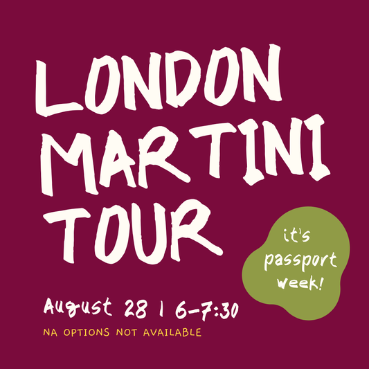 London Martini Tour | August 28