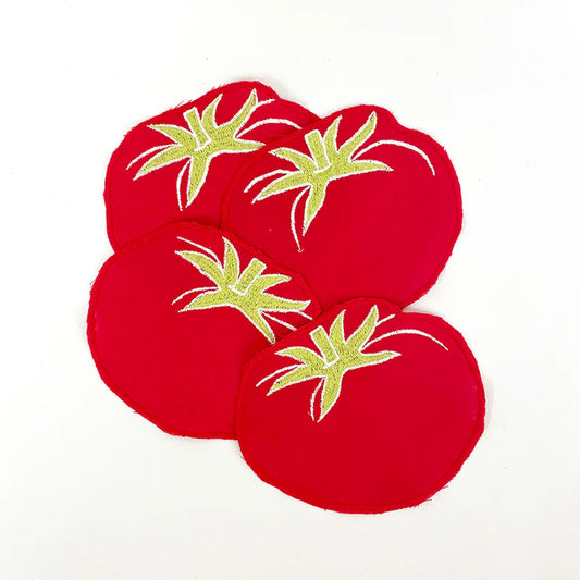 Tomato Cocktail Napkins (Set of 4)